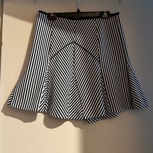 Banana Republic Black and White Striped Garment size 10 P